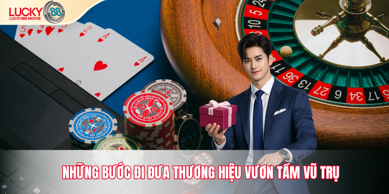 Những bước đi đưa thương hiệu vươn tầm vũ trụ