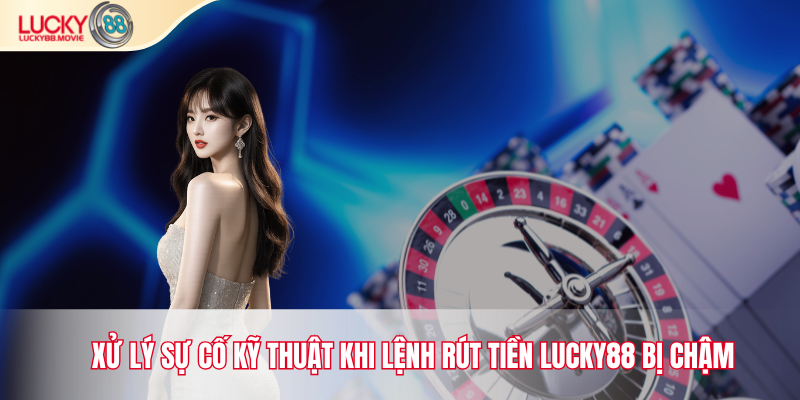 Xử lý sự cố kỹ thuật khi lệnh rút tiền Lucky88 bị chậm